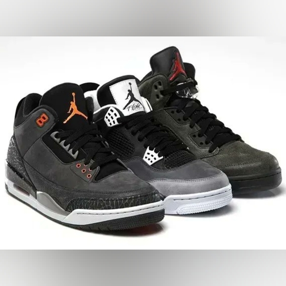 AIR JORDAN RETRO 4 FEAR BASKETBALL SHOES BACK Since "2013" - Picture 13 of 17